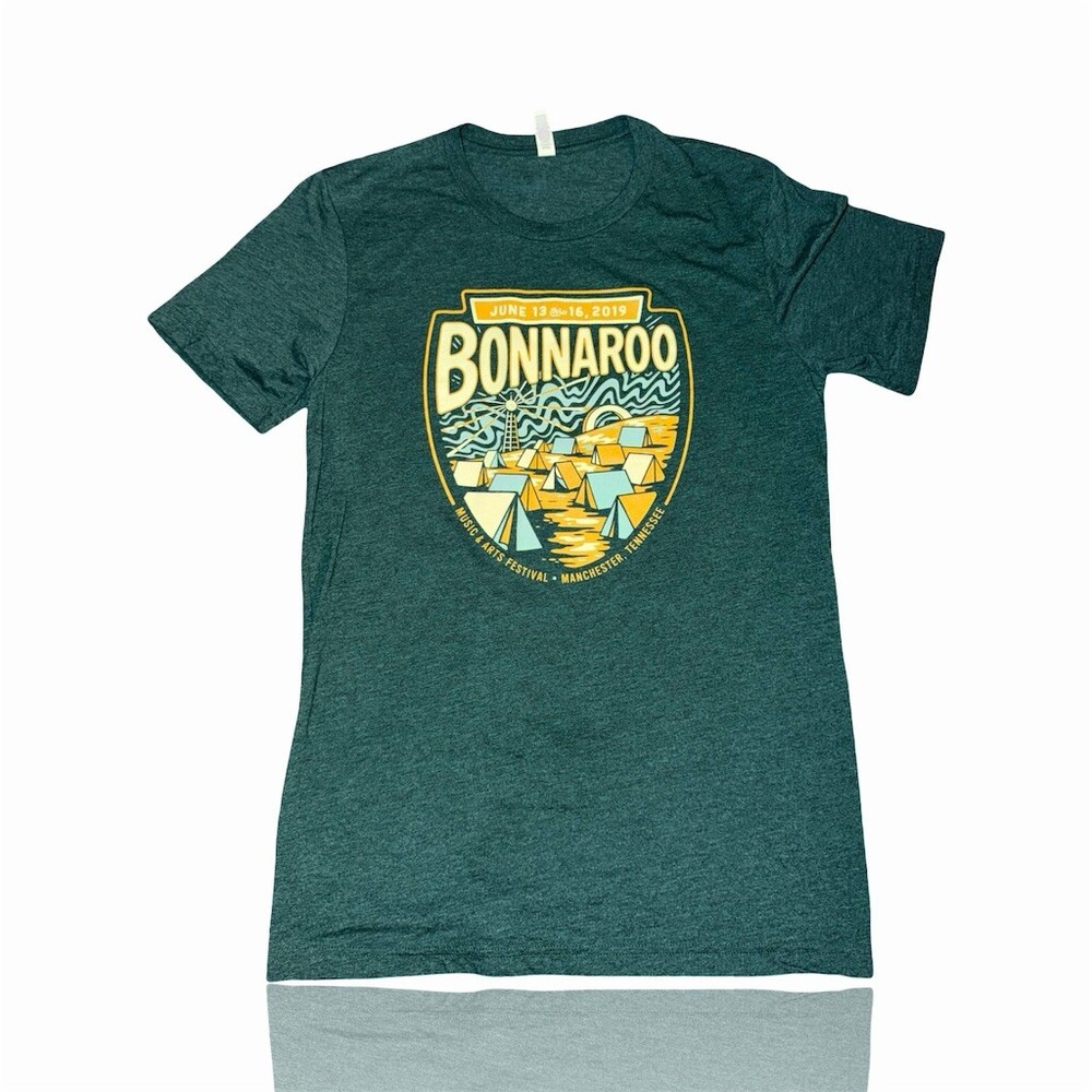Bonnaroo Music & Arts Festival 2019 Lineup T-Shirt Green Unisex M: Post Malone